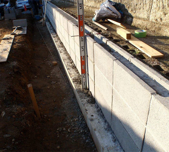 個人邸ブロック塀工事