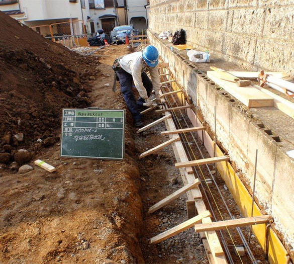 個人邸ブロック塀工事